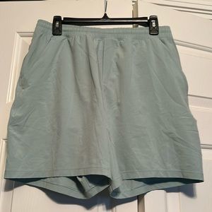 Lululemon Mint Workout Shorts (Large)
